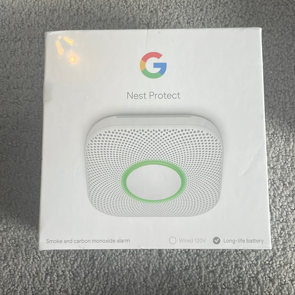 Google Nest Protect Smoke Alarm and Carbon Monoxide Detector BATTERY